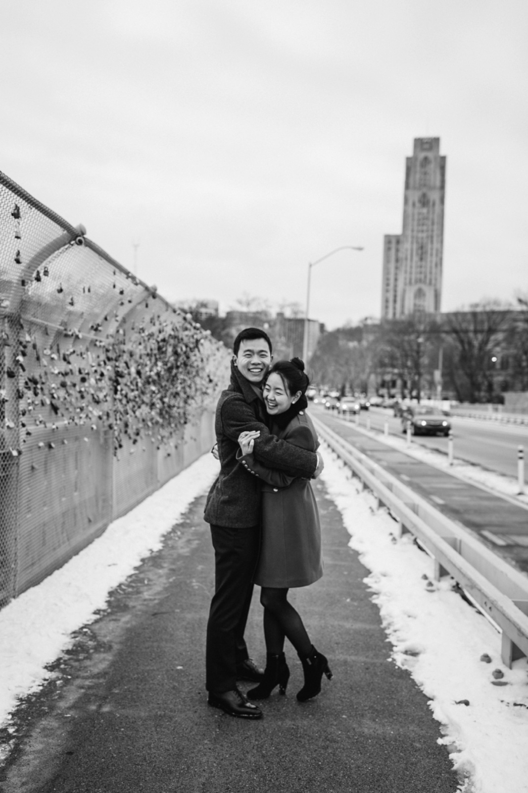 Pittsburgh Engagement Photographer Oakland Carnegie Library